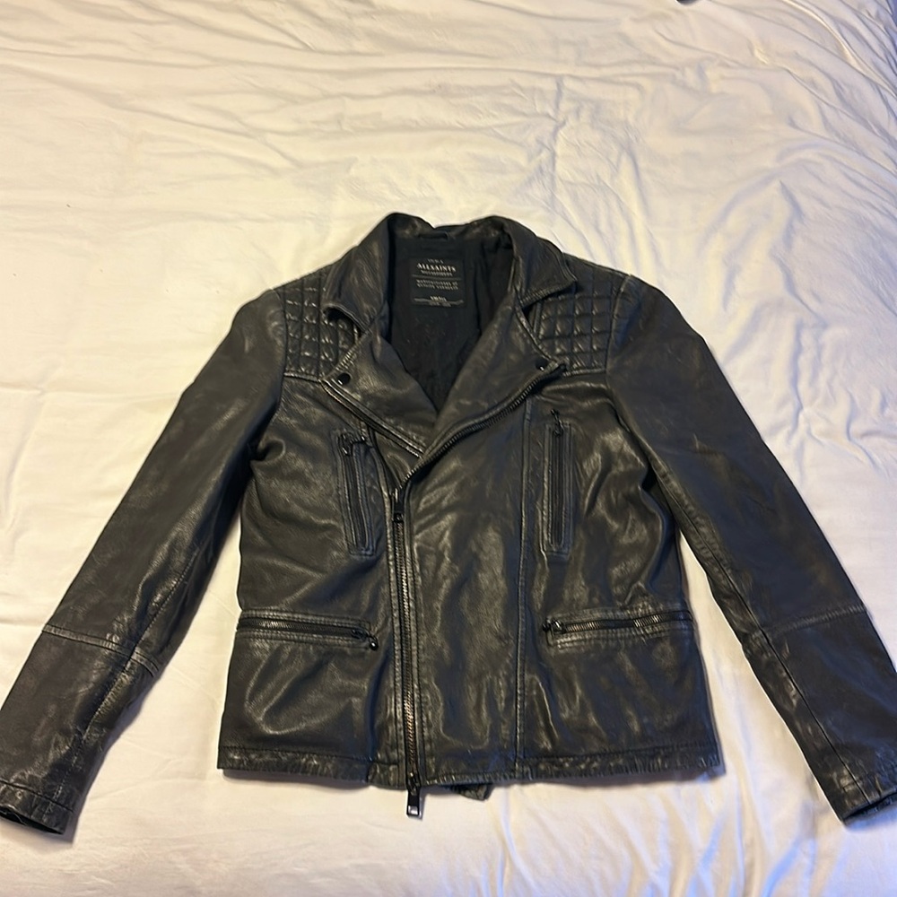 All Saints Men’s Leathe Jacket
